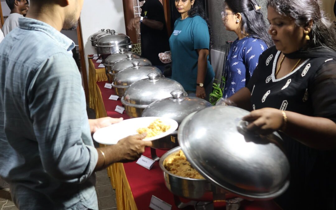 Aryu Proves to Offer the Best Catering Services in Chennai at Innerpece Event